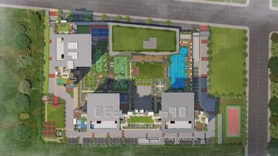 Image of 1183 Sq.ft 2 BHK Apartment / Flat for sale in Wakad, Pune for Rs. 10000000