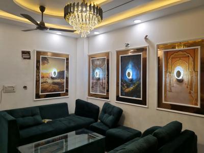 Living Room Image of 588 Sq.ft 2 BHK Apartment / Flat for rent in Dwarka Mor New Delhi for Rs. 22000