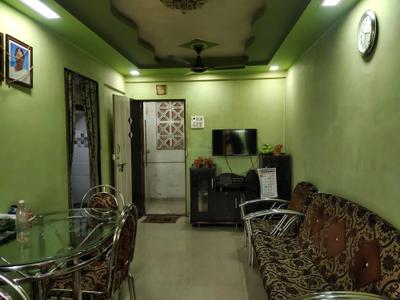 Living Room Image of 885 Sq.ft 2 BHK Apartment / Flat for sale in Thakurli Thane for Rs. 6800000