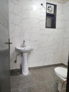 Bedroom Three Image of 1250 Sq.ft 3 BHK Builder Floor for rent in Chhattarpur New Delhi for Rs. 28000