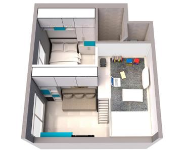 Image of 350 Sq.ft 1 BHK Apartment / Flat for sale in Malad East, Mumbai for Rs. 4900000