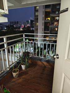 Balcony Image of 950 Sq.ft 2 BHK Apartment / Flat for rent in Kundan Freshia, Sus Pune for Rs. 32000
