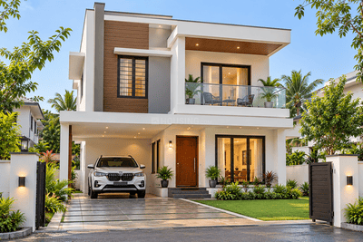 Image of 2500 Sq.ft 3 BHK Villa for sale in Chembukkav, Thrissur for Rs. 9050000