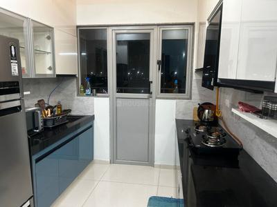 Kitchen Image of 1210 Sq.ft 2 BHK Apartment / Flat for rent in Adani Aster Phase 1, Vaishno Devi Circle Ahmedabad for Rs. 39000