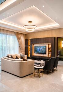 Hall Image of 2500 Sq.ft 4 BHK Apartment / Flat for sale in Peer Muchalla Zirakpur for Rs. 12500000