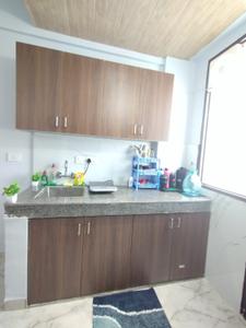 Kitchen Image of 450 Sq.ft 1 RK Builder Floor for rent in Sector 51 Gurgaon for Rs. 18000