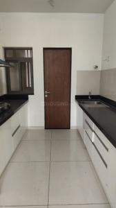 Kitchen Image of 1450 Sq.ft 3 BHK Apartment / Flat for rent in Skyi Songbirds , Bhugaon Pune for Rs. 30000