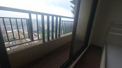 Balcony Image of 460 Sq.ft 1 BHK Apartment / Flat for rent in Raunak City Sector IV D6, Kalyan West Kalyan for Rs. 17500