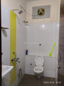 Bathroom Image of 750 Sq.ft 1 BHK Apartment / Flat for rent in Sunil Agrawal Shreenath Residency, Bhicholi Mardana Indore for Rs. 15000