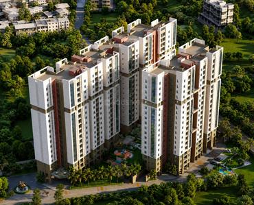 Image of 1026 Sq.ft 3 BHK Apartment / Flat for sale in Bhawani Paraiso, New Town, Kolkata for Rs. 14000000