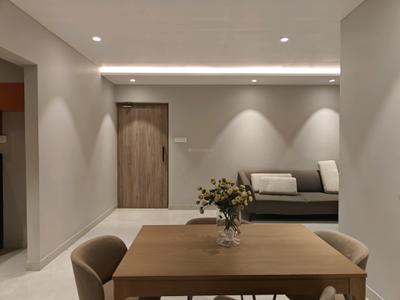 Living Room Image of 950 Sq.ft 3 BHK Apartment / Flat for sale in Siddha Sky, Sion Mumbai for Rs. 27700000