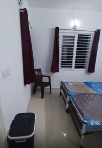 Bedroom Image of 915 Sq.ft 3 BHK Apartment / Flat for rent in Urbanrise Revolution One, Padur Chennai for Rs. 26000
