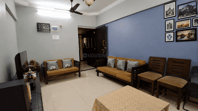 Image of 650 Sq.ft 1 BHK Apartment / Flat for rent in Kopar Khairane, Navi Mumbai for Rs. 37000