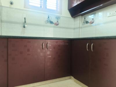 Kitchen Image of 520 Sq.ft 1 BHK Builder Floor for rent in New Tippasandra Bengaluru for Rs. 25000