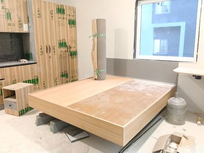 Bedroom Image of 650 Sq.ft 1 RK Apartment / Flat for rent in RKReal Ayyappa Society, Madhapur Hyderabad for Rs. 25000