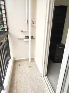 Balcony Image of 1200 Sq.ft 2 BHK Apartment / Flat for rent in Kaggadasapura Bengaluru for Rs. 35000