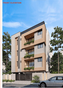 Image of 1160 Sq.ft 2.5 BHK Apartment / Flat for sale in Nanganallur, Chennai for Rs. 15600000