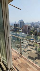 Balcony Image of 1325 Sq.ft 3 BHK Apartment / Flat for rent in Radius Viceroy Park, Dahisar West Mumbai for Rs. 80000