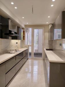 Kitchen Image of 3079 Sq.ft 3 BHK Builder Floor for rent in DLF Phase 4 Gurgaon for Rs. 110000