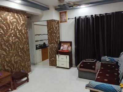Hall Image of 650 Sq.ft 1 BHK Apartment / Flat for rent in Dynamic Crest Phase I Rimo Everest, Khidkali Thane for Rs. 22000