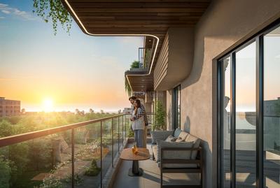 Balcony Image of 1234 Sq.ft 2 BHK Apartment / Flat for sale in Hakim Para Siliguri for Rs. 8761400