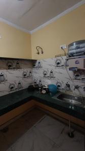 Kitchen Image of 455 Sq.ft 1 BHK Builder Floor for rent in Bar Majra Mohali for Rs. 9000