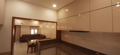 Kitchen Image of 1350 Sq.ft 3 BHK Villa for sale in Vyom Vedant Elegance, Kalali Vadodara for Rs. 14500000