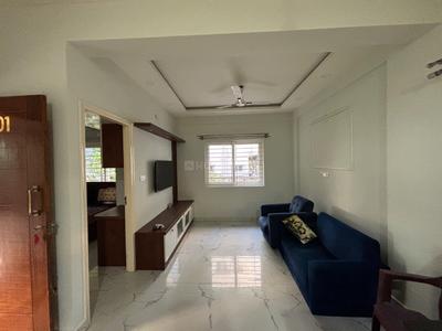 Hall Image of 601 Sq.ft 1 BHK Builder Floor for rent in Kudlu Bengaluru for Rs. 23000