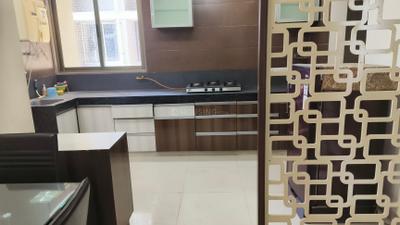 Kitchen Image of 1100 Sq.ft 2.5 BHK Apartment / Flat for sale in Ratnaakar Richmond Grand, Makarba Ahmedabad for Rs. 9500000
