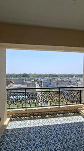 Balcony Image of 1050 Sq.ft 2 BHK Apartment / Flat for rent in Amit Goel Pushp Ganga Exotica, Dhoomanganj Allahabad for Rs. 20000