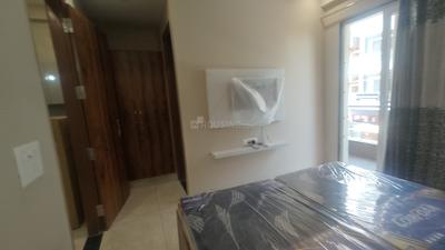 Bedroom Image of 1010 Sq.ft 1 BHK Builder Floor for rent in Sector 46 Gurgaon for Rs. 35000