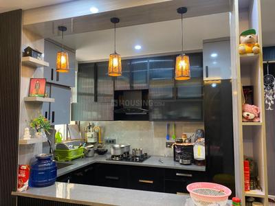 Kitchen Image of 768 Sq.ft 3 BHK Apartment / Flat for sale in Vashisth Heights, Sector 87 Faridabad for Rs. 7000000