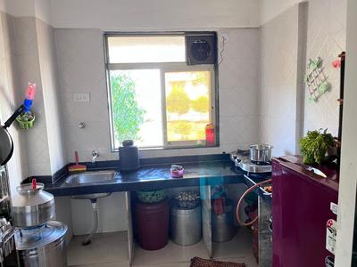 Kitchen Image of 398 Sq.ft 1 BHK Apartment / Flat for sale in Mayfair Aasaan, Asangaon Thane for Rs. 1500000