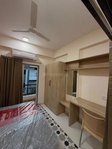 Bedroom Image of 500 Sq.ft 1 BHK Builder Floor for rent in Scheme 78 Indore for Rs. 14500