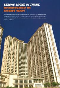 Building Image of 675 Sq.ft 2 BHK Apartment / Flat for sale in JP North Imperial Greens Tower 1, Thane West Thane for Rs. 7288000