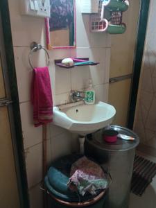 Bathroom Image of 340 Sq.ft 1 RK Apartment / Flat for sale in Bhandup West Mumbai for Rs. 3800000