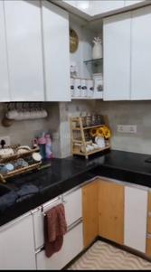 Kitchen Image of 1470 Sq.ft 3 BHK Apartment / Flat for sale in LR Blue Moon Homes, Raj Nagar Extension Ghaziabad for Rs. 11500000
