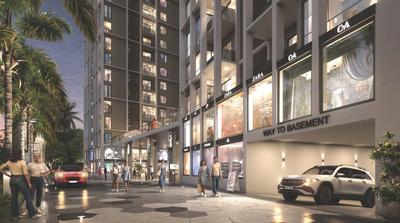 Image of 913 Sq.ft 3 BHK Apartment / Flat for sale in Metro Kinaaraa, Trisulia, Cuttack for Rs. 9613500