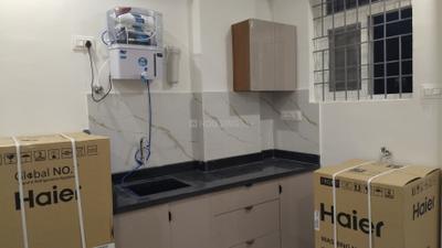 Kitchen Image of 600 Sq.ft 1 RK Builder Floor for rent in Ejipura Bengaluru for Rs. 24000