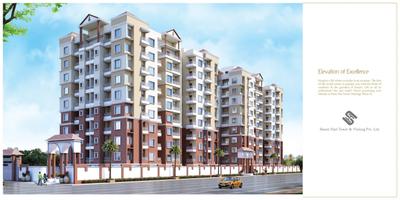 Image of 1152 Sq.ft 3 BHK Apartment / Flat for sale in Bariatu, Ranchi for Rs. 6768000