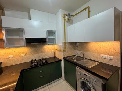 Kitchen Image of 547 Sq.ft 1 RK Studio for rent in Brigade Cornerstone Utopia, Varthur Bengaluru for Rs. 32000