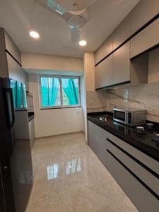 Kitchen Image of 550 Sq.ft 1 BHK Apartment / Flat for sale in Shreem Shree Krishna Wing A And B, Powai Mumbai for Rs. 11500000