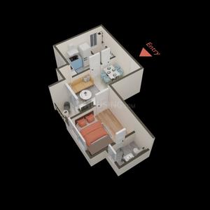 Image of 630 Sq.ft 2 BHK Apartment / Flat for sale in Runwal Avenue Wing K, Kanjurmarg East, Mumbai for Rs. 16500000
