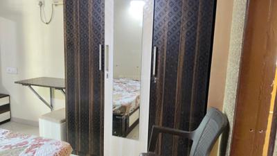 Bedroom Image of 1150 Sq.ft 2 BHK Apartment / Flat for rent in Nisarg Vihar, Kharghar Navi Mumbai for Rs. 42000