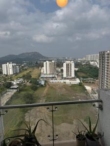 Balcony Image of 700 Sq.ft 1 BHK Apartment / Flat for rent in Lodha Belmondo, Gahunje Pune for Rs. 22000
