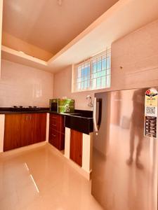 Kitchen Image of 615 Sq.ft 1 BHK Apartment / Flat for rent in Indira Nagar Bengaluru for Rs. 33000