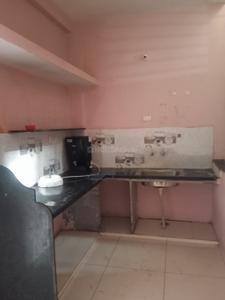 Kitchen Image of 600 Sq.ft 1 BHK Builder Floor for rent in Scheme No 54 Indore for Rs. 11500