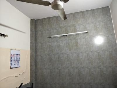 Bedroom Image of 500 Sq.ft 1 BHK Builder Floor for rent in Rajpur Khurd Extension New Delhi for Rs. 12000