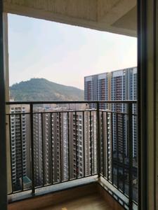 Bedroom Two Image of 892 Sq.ft 2 BHK Apartment / Flat for rent in Godrej Hill Retreat, Mahalunge Pune for Rs. 28000