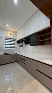 Kitchen Image of 1200 Sq.ft 3 BHK Apartment / Flat for sale in Green Residency, Kharar Mohali for Rs. 5590000